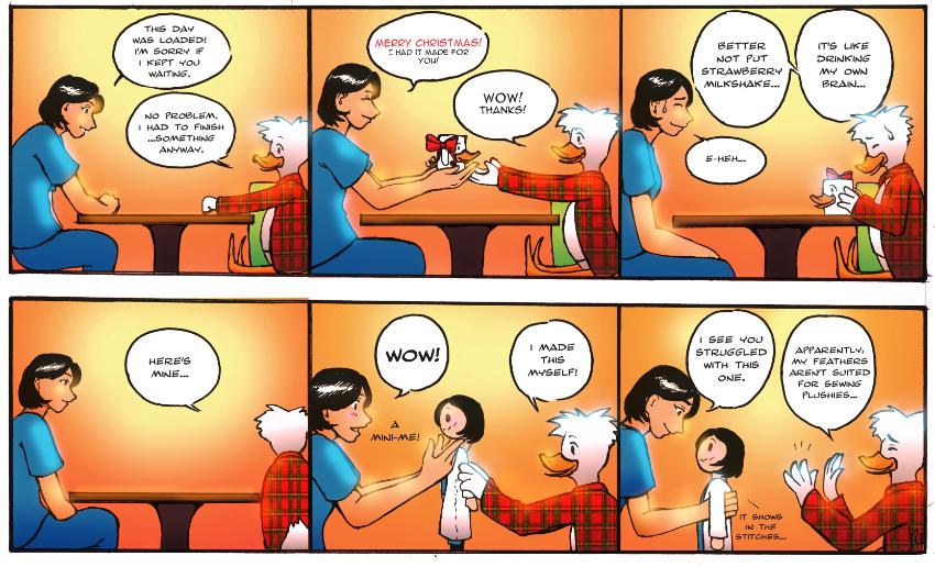 Guest Holiday Comic Strip by Joanah Tinio Calingo